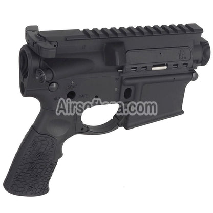 CYMA CGS Daniel Defense M4A1 RIII Receiver Kit Set For CYMA CGS Tokyo Marui M4 Series MWS GBB Rifles Airsoft Black - AirsoftEra