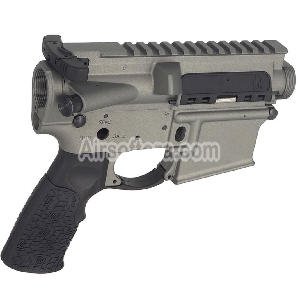 CYMA CGS Daniel Defense M4A1 RIII Receiver Kit Set For CYMA CGS Tokyo Marui M4 Series MWS GBB Rifles Airsoft Grey - AirsoftEra