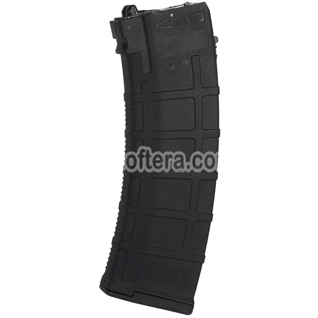 WELL PRO 24rd Polymer PMAG Co2 Magazine Suitable For Well / WE G74A AK74 Series GBB Rifles Airsoft Black - AirsoftEra
