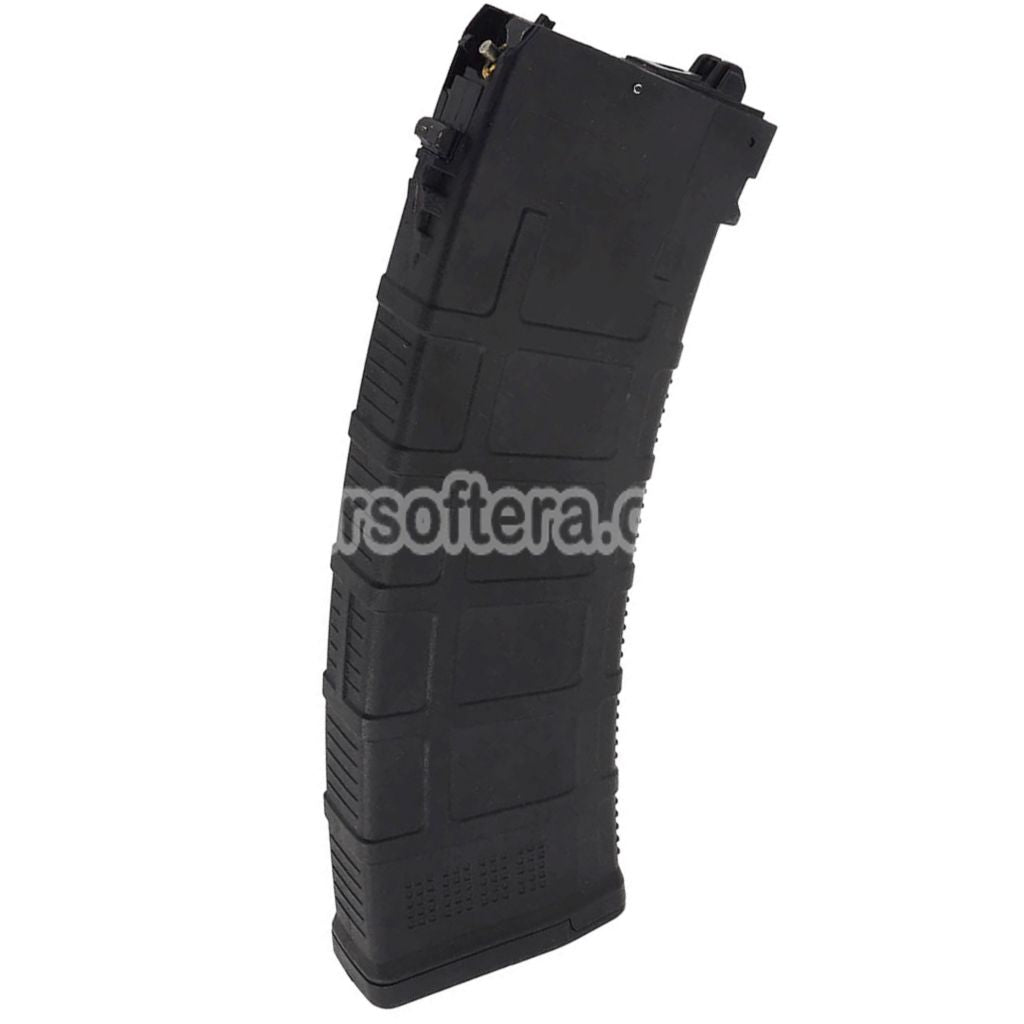 WELL PRO 24rd Polymer PMAG Co2 Magazine Suitable For Well / WE G74A AK74 Series GBB Rifles Airsoft Black - AirsoftEra