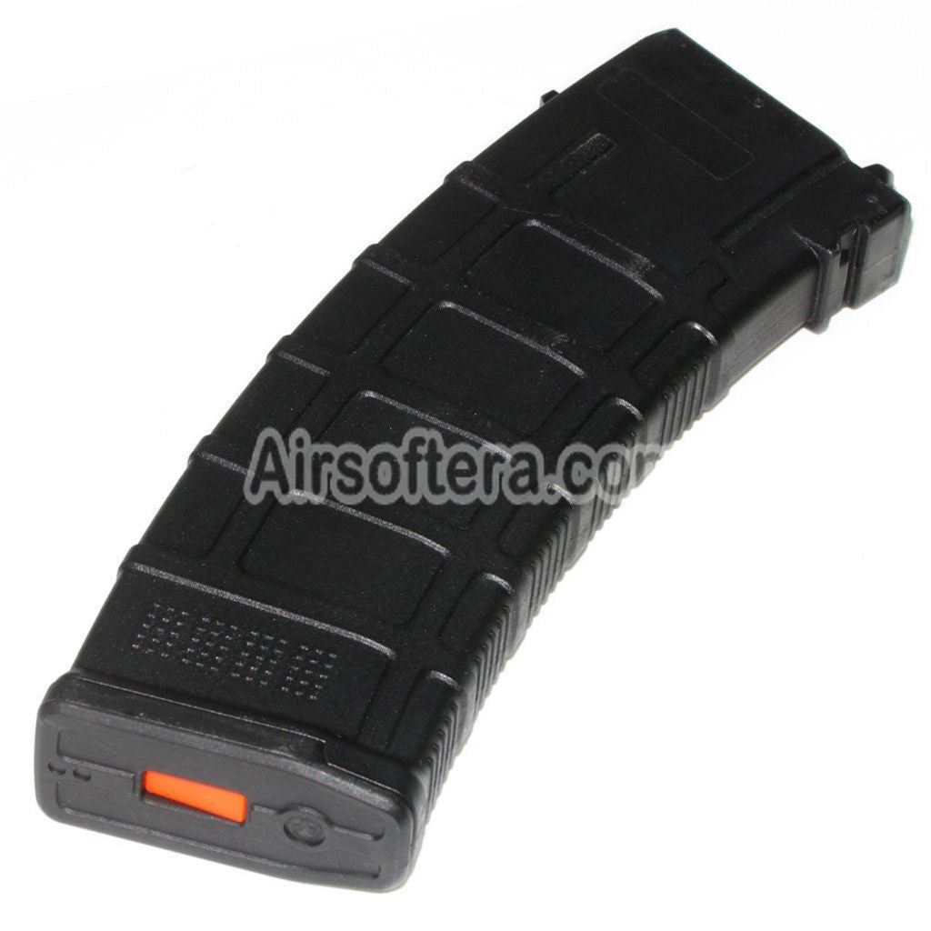 WELL PRO 24rd Polymer PMAG Co2 Magazine Suitable For Well / WE G74A AK74 Series GBB Rifles Airsoft Black - AirsoftEra