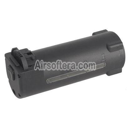 WELL PRO 1200rd Polymer Magazine Suitable For WE23 Series AEG Minigun Airsoft Black - AirsoftEra