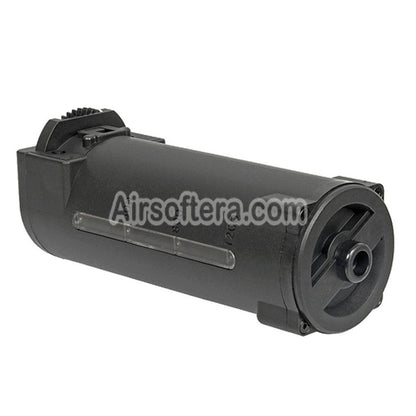 WELL PRO 1200rd Polymer Magazine Suitable For WE23 Series AEG Minigun Airsoft Black - AirsoftEra