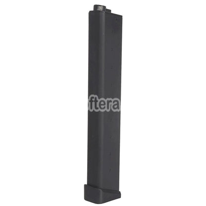 WELL PRO 100rd Polymer Mid-Cap Magazine Suitable For WE01A ARP9 Series AEG Rifles Airsoft Black - AirsoftEra