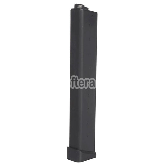 WELL PRO 100rd Polymer Mid-Cap Magazine Suitable For WE01A ARP9 Series AEG Rifles Airsoft Black - AirsoftEra