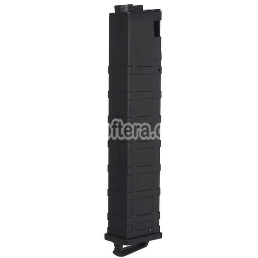 WELL PRO 90rd Mid-Cap Magazine Suitable For WELL PRO / Classic Army / CYMA / G&P / Golden Eagle / JG / SRC / Tokyo Marui MP5 Series AEG Rifles Airsoft Black - AirsoftEra