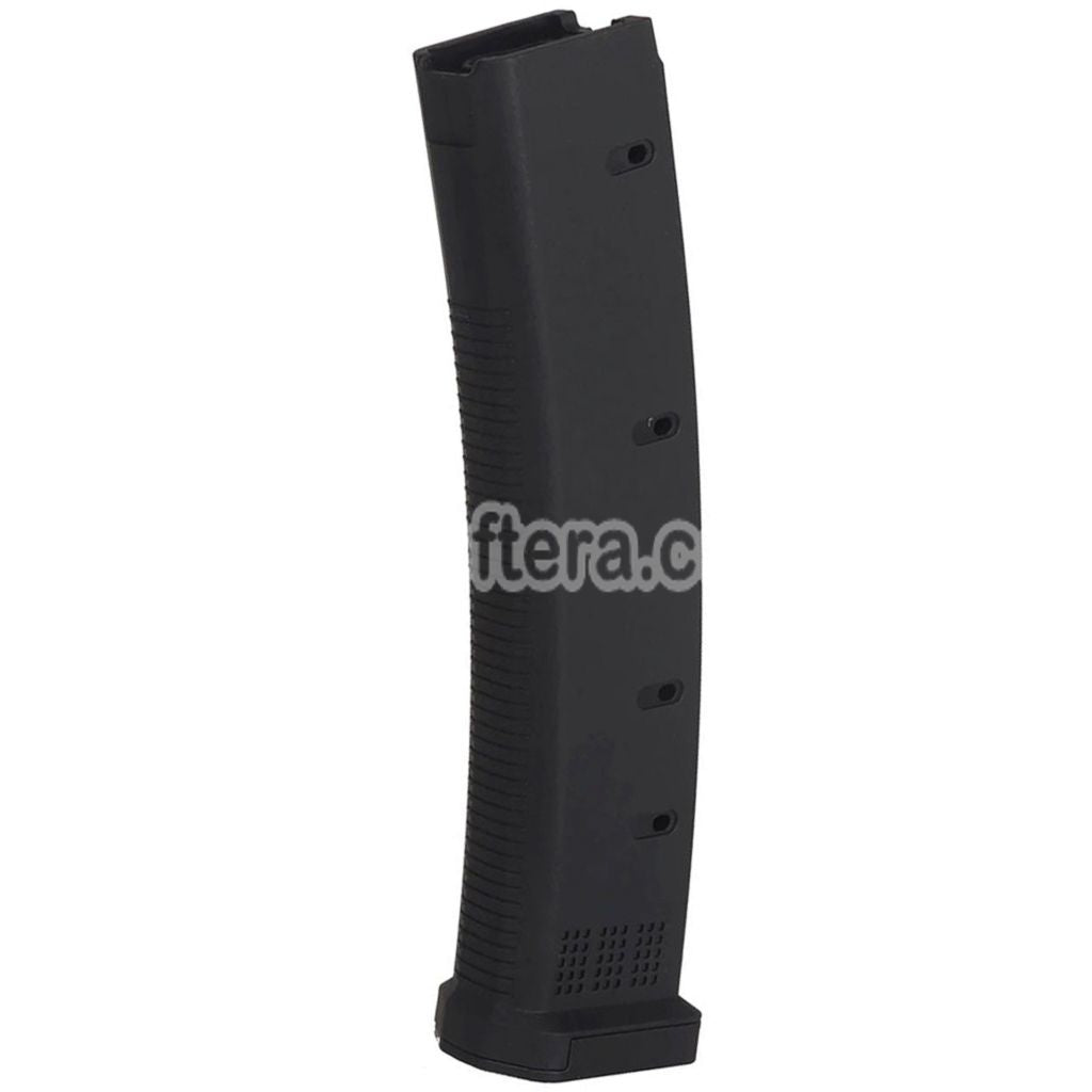 WELL PRO 100rd Polymer Mid-Cap Magazine Suitable For WE05 Series AEG Rifles Airsoft Black - AirsoftEra