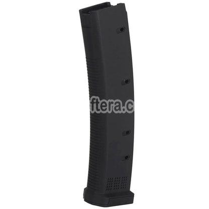 WELL PRO 100rd Polymer Mid-Cap Magazine Suitable For WE05 Series AEG Rifles Airsoft Black - AirsoftEra