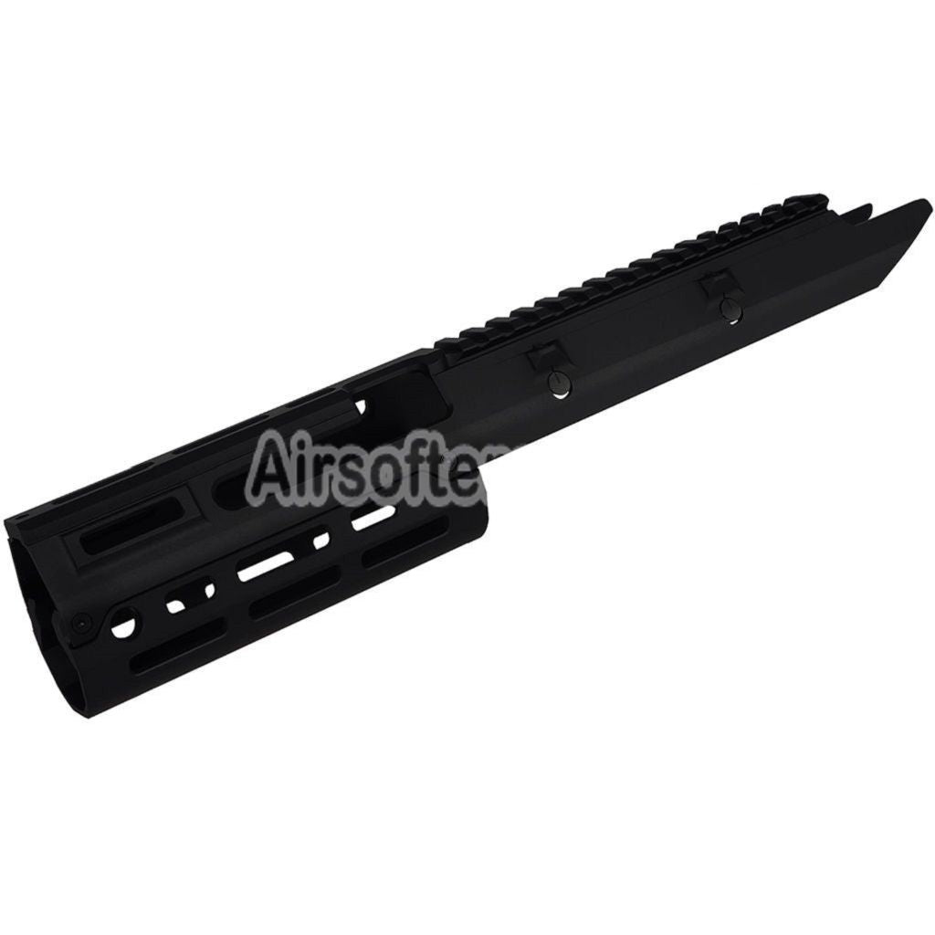 5KU 350mm Monolithic M-LOK Handguard Rail System Set For Tokyo Marui Next Gen. MP5 AEG / VFC MP5 GBB Rifles Airsoft Black