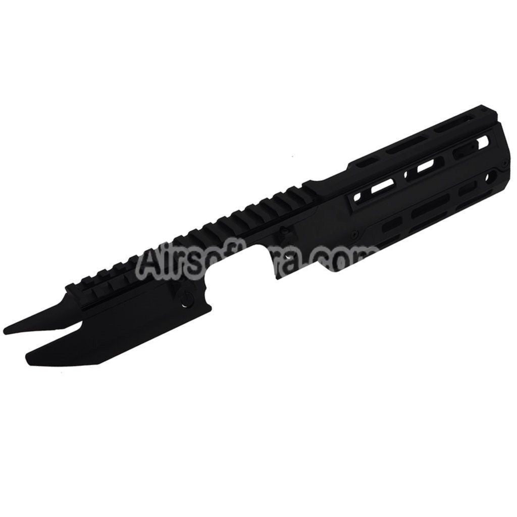 5KU 350mm Monolithic M-LOK Handguard Rail System Set For Tokyo Marui Next Gen. MP5 AEG / VFC MP5 GBB Rifles Airsoft Black