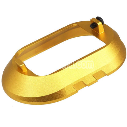 5KU CNC Aluminum Magwell For SIG Air VFC P320 X-Series GBB Pistols Airsoft Gold