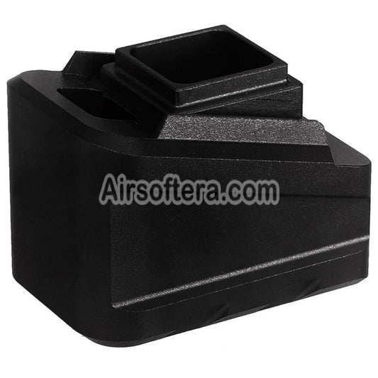 5KU CNC Aluminum Magazine Extension Pad Base For SIG Air VFC P320 M17 M18 X-Series GBB Pistols Airsoft Black - AirsoftEra