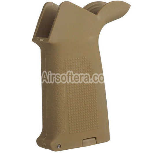 E&C Enhanced Motor Grip For M4 M16 Series AEG Rifles Airsoft Dark Earth