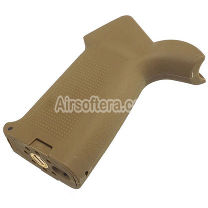 E&C Enhanced Motor Grip For M4 M16 Series AEG Rifles Airsoft Dark Earth