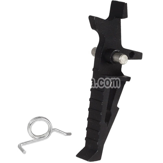 E&C Aluminum SI Style Speed Trigger For M4 M16 Series AEG Rifles Airsoft Black
