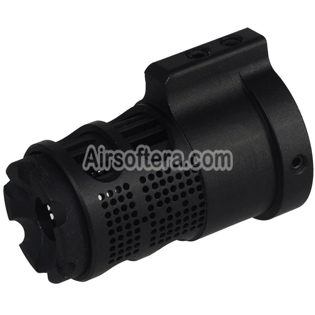 E&C Gamma 556 Style Flash Hider -14mm CCW with Blast Diverter