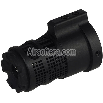 E&C Gamma 556 Style Flash Hider -14mm CCW with Blast Diverter