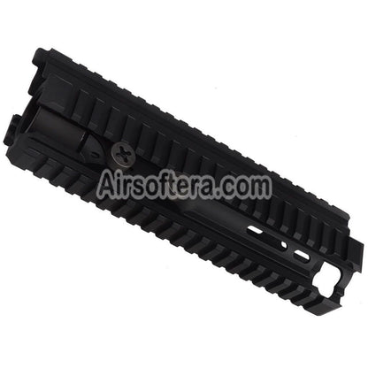 E&C 9 Inches HK417 DMR Style Handguard Rail System For E&C VFC 417 DMR Series AEG Rifles Airsoft Black