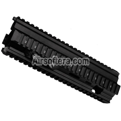 E&C 10 Inches HK417 DMR Style Handguard Rail System For E&C VFC 417 DMR Series AEG Rifles Airsoft Black