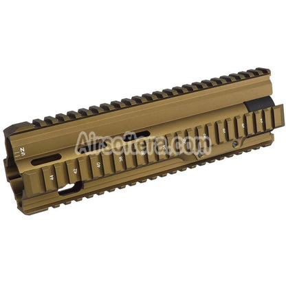 E&C 10 Inches HK417 DMR Style Handguard Rail System For E&C VFC 417 DMR Series AEG Rifles Airsoft Dark Earth