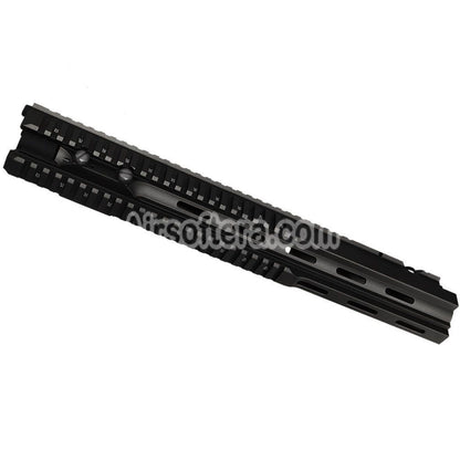 E&C 16 Inches G28 Style Handguard Rail System For E&C VFC G28 HK417 Series AEG Rifles Airsoft Black