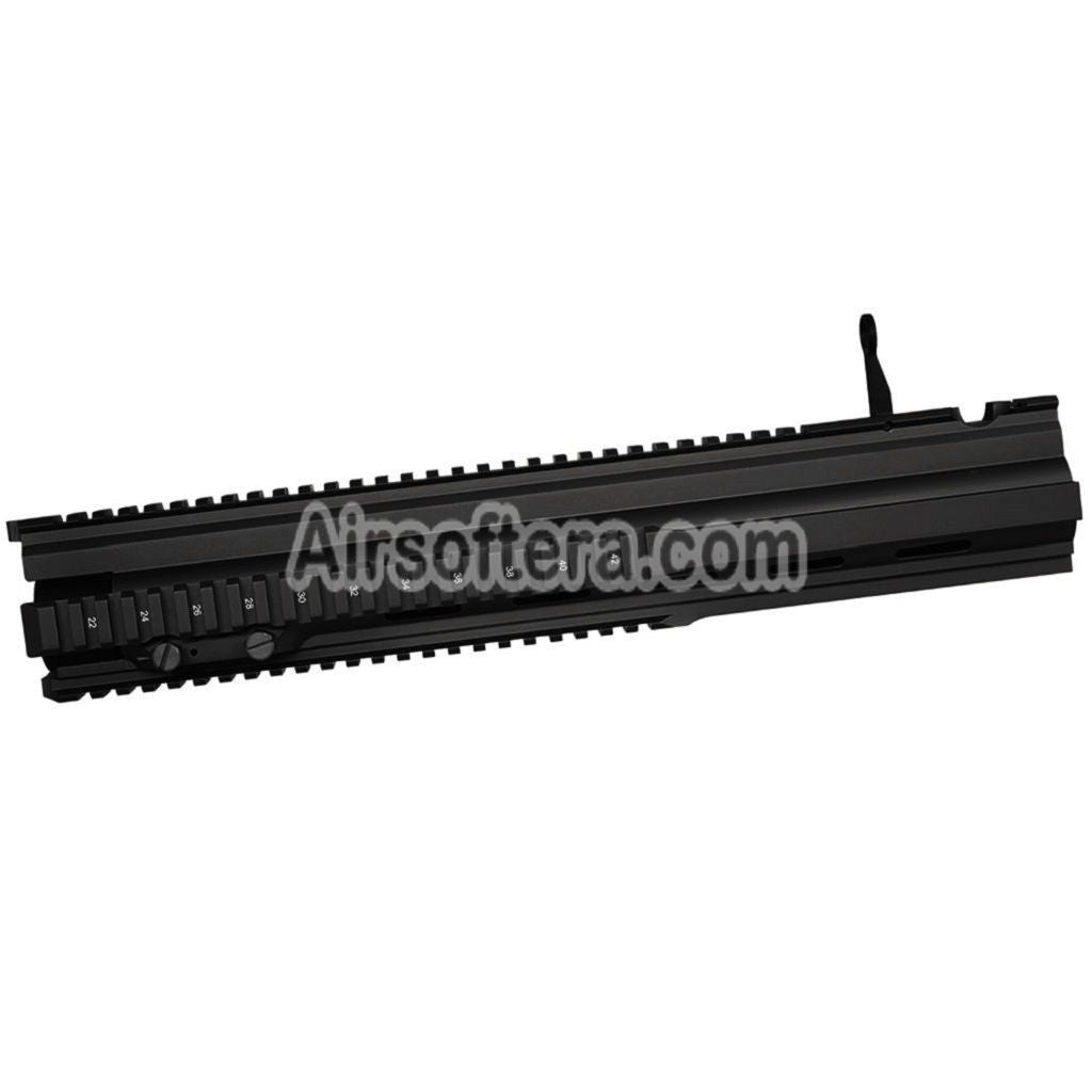 E&C 16 Inches G28 Style Handguard Rail System For E&C VFC G28 HK417 Series AEG Rifles Airsoft Black