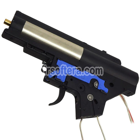 E&C 8mm QD Quick Detach Long V2 Version 2 Complete Gearbox Suitable For SR25 Series AEG Rifles Airsoft