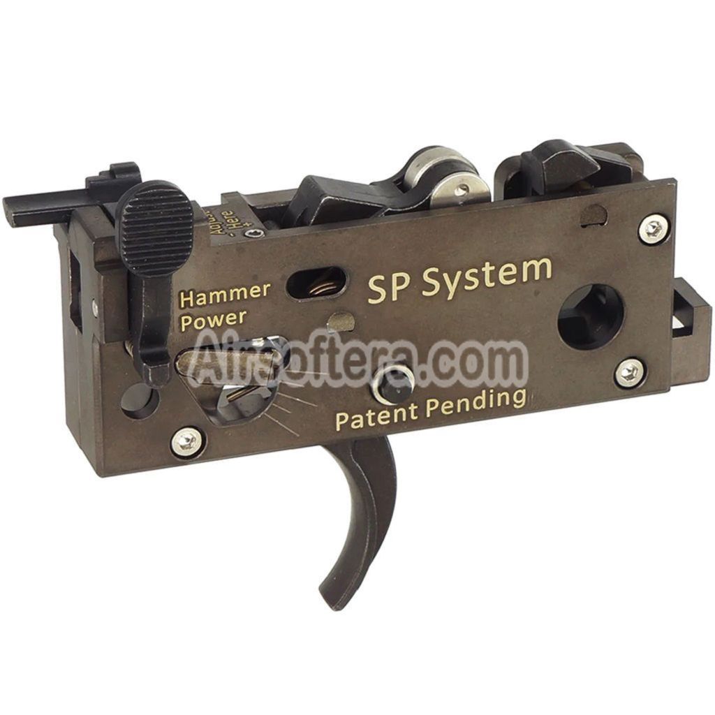 Adjustable Trigger Box CYMA CNC Brass Adjustable Trigger Box For CGS AR M4 Series GBB Rifles ...