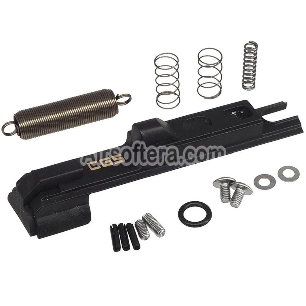 CYMA CNC Aluminum Adjustable Loading Nozzle Set For CGS Tokyo Marui MWS M4 Series GBB Rifles Airsoft - AirsoftEra