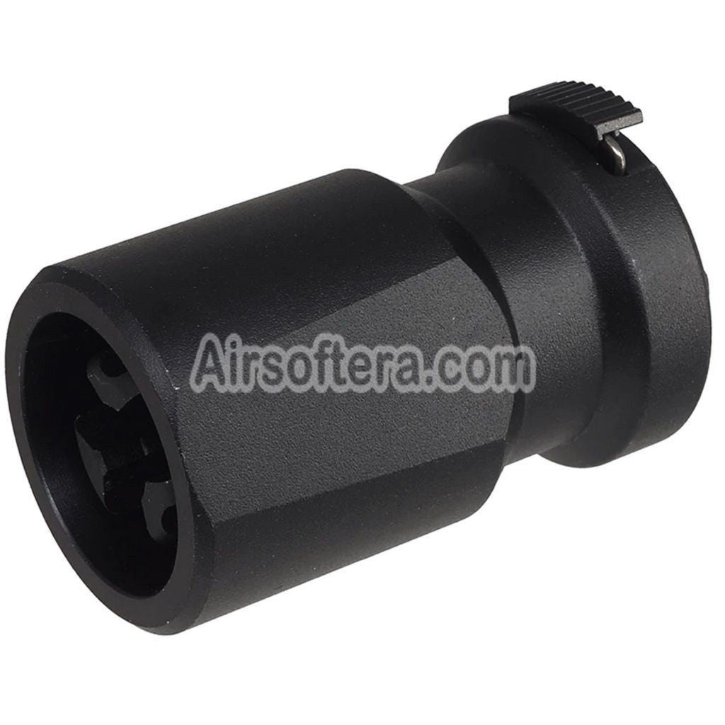 E&C Blackout 51T 3-Prong Flash Hider with Blast Diverter Suitable For -14mm CCW Counter-Clockwise Thread