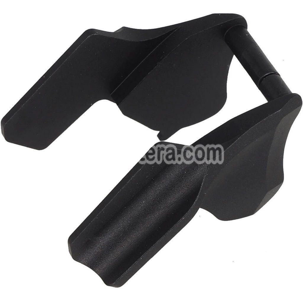 5KU CNC Aluminium Ambi Thumb Safety Lock Type-2 Suitable For WE(WE-TECH) Tokyo Marui Hi-Capa Series GBB Pistols Airsoft Black - AirsoftEra