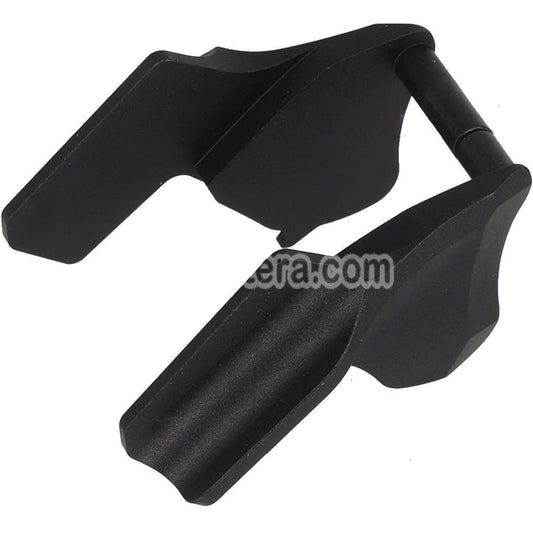 5KU CNC Aluminium Ambi Thumb Safety Lock Type-2 Suitable For WE(WE-TECH) Tokyo Marui Hi-Capa Series GBB Pistols Airsoft Black - AirsoftEra