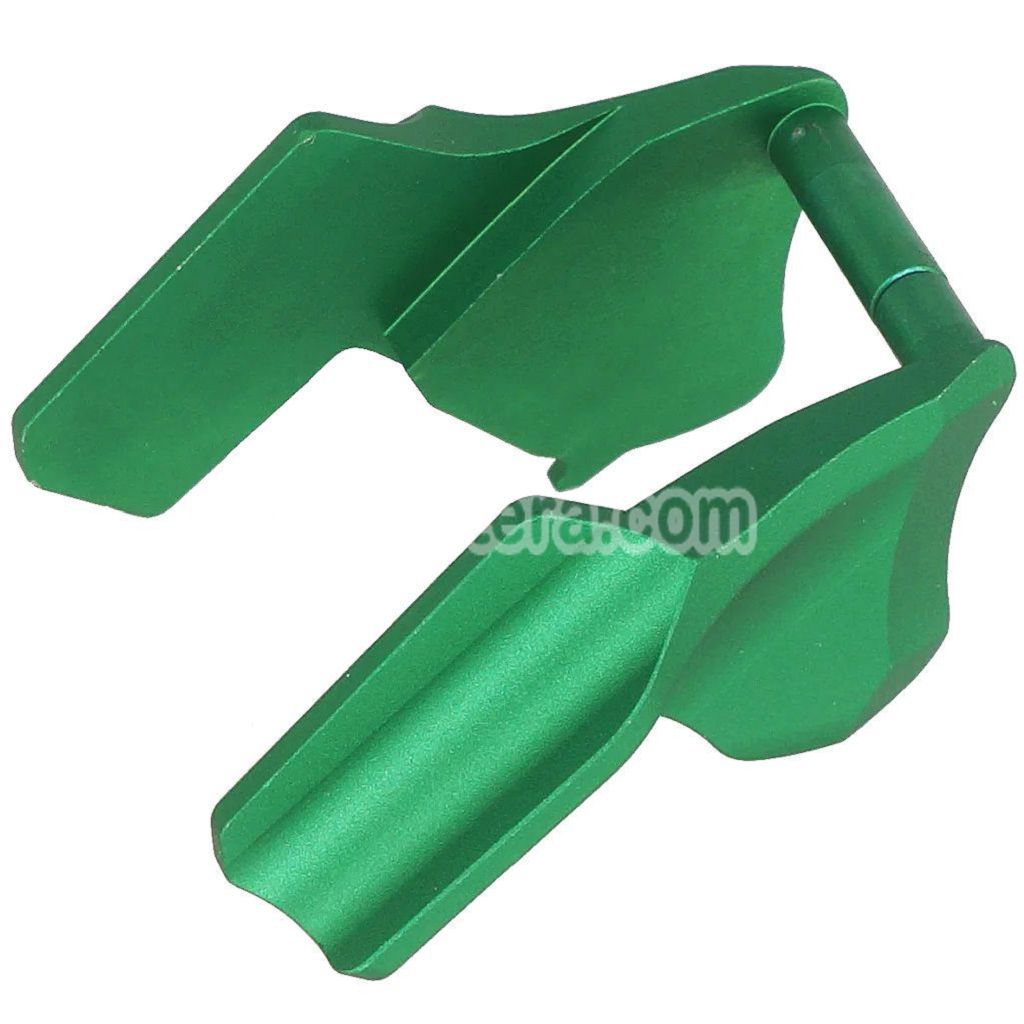 5KU CNC Aluminium Ambi Thumb Safety Lock Type-2 Suitable For WE(WE-TECH) Tokyo Marui Hi-Capa Series GBB Pistols Airsoft Green - AirsoftEra
