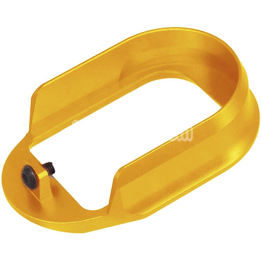 5KU Light Weight CNC Aluminum Magwell For SIG Air VFC P320 X-Series GBB Pistols Airsoft Gold