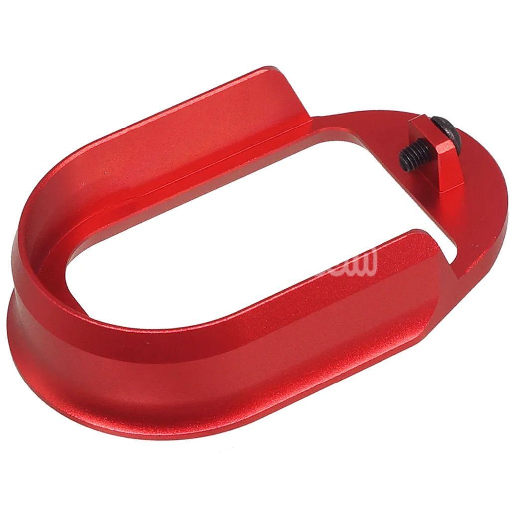 5KU Light Weight CNC Aluminum Magwell For SIG Air VFC P320 X-Series GBB Pistols Airsoft Red