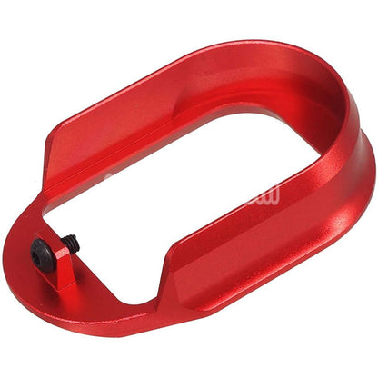 5KU Light Weight CNC Aluminum Magwell For SIG Air VFC P320 X-Series GBB Pistols Airsoft Red