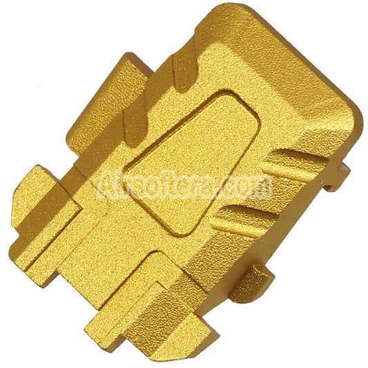 5KU CNC Aluminum Lightweight Slide End Cap For SIG Air VFC P320 M17 M18 X-Series GBB Pistols Airsoft Gold - AirsoftEra