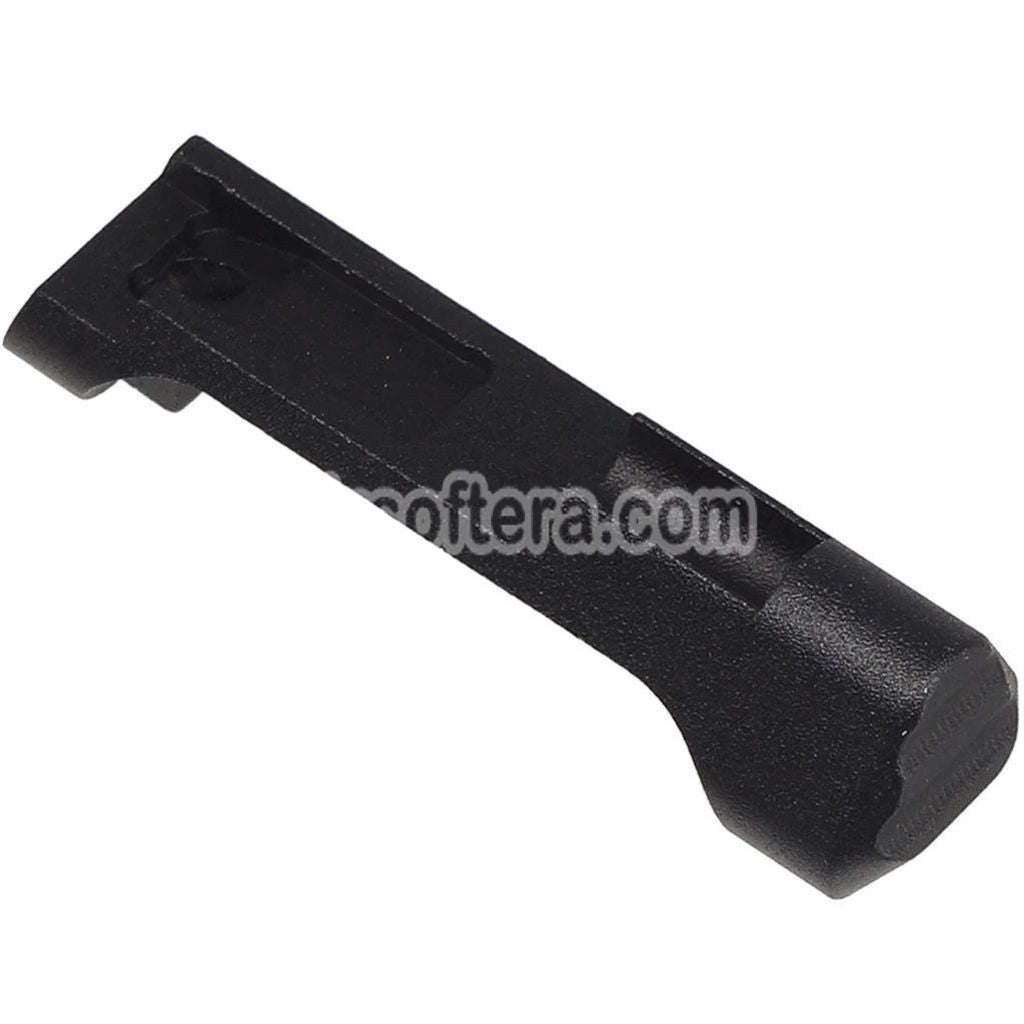 5KU CNC Aluminum Lightweight Extended Magazine Release Catch For SIG Air VFC P320 M17 M18 X-Series GBB Pistols Airsoft Black - AirsoftEra