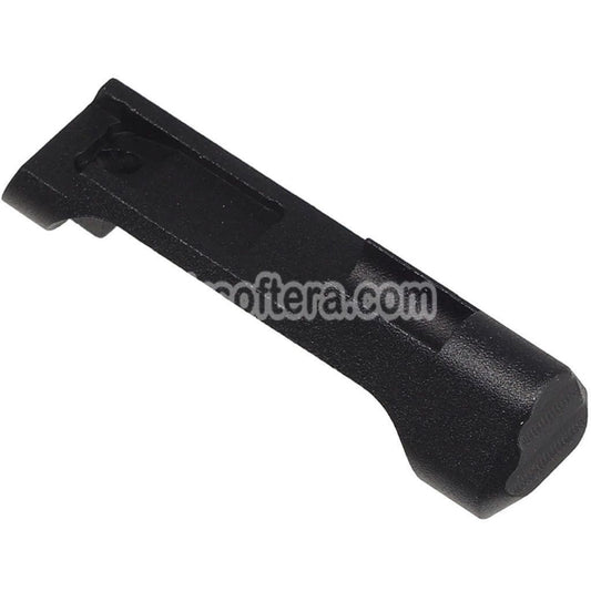 5KU CNC Aluminum Lightweight Extended Magazine Release Catch For SIG Air VFC P320 M17 M18 X-Series GBB Pistols Airsoft Black - AirsoftEra