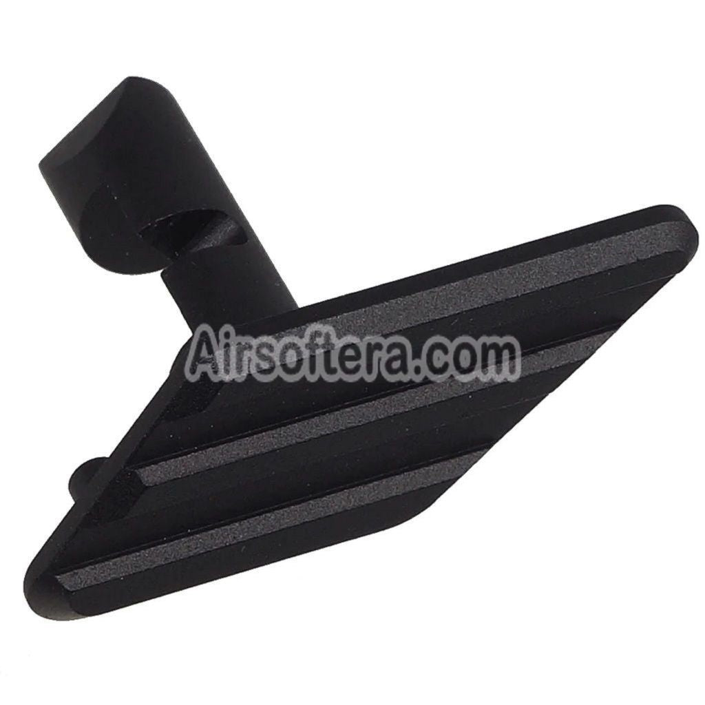 5KU CNC Aluminum Lightweight Takedown Lever Flatty For SIG Air VFC P320 M17 M18 X-Series GBB Pistols Airsoft Black - AirsoftEra