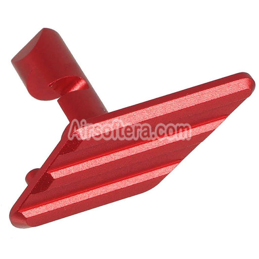5KU CNC Aluminum Lightweight Takedown Lever Flatty For SIG Air VFC P320 M17 M18 X-Series GBB Pistols Airsoft Red - AirsoftEra