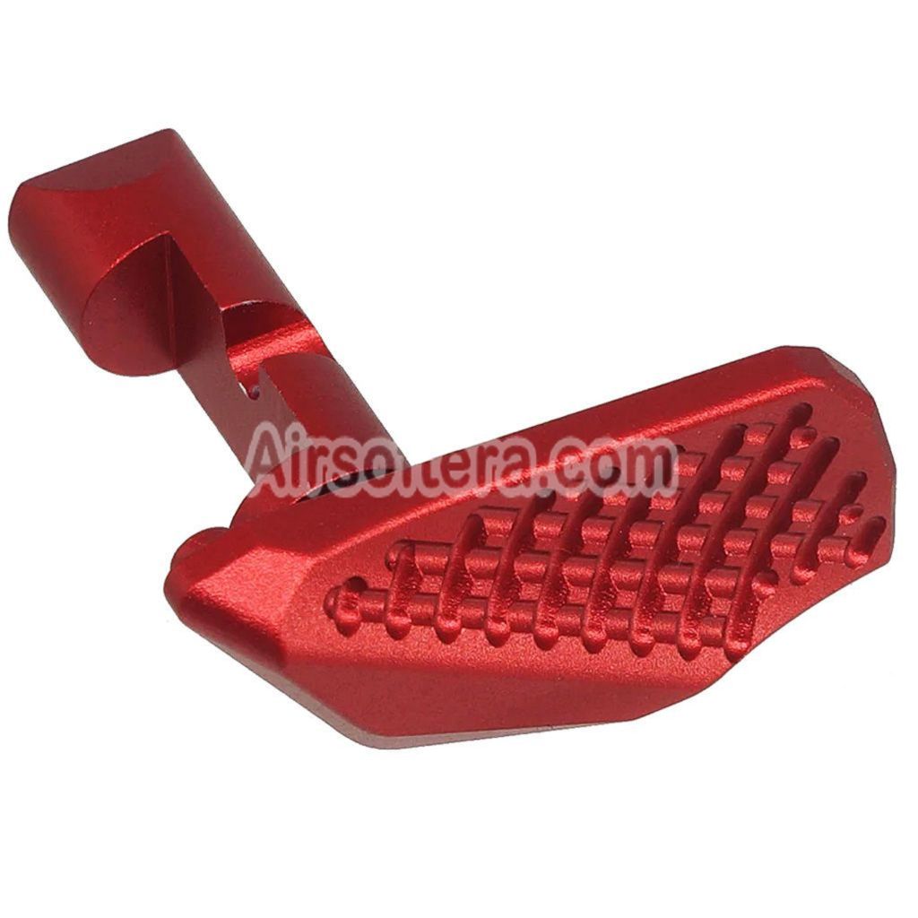 5KU CNC Aluminum Lightweight Takedown Lever Thumb Rest For SIG Air VFC P320 M17 M18 X-Series GBB Pistols Airsoft Red - AirsoftEra