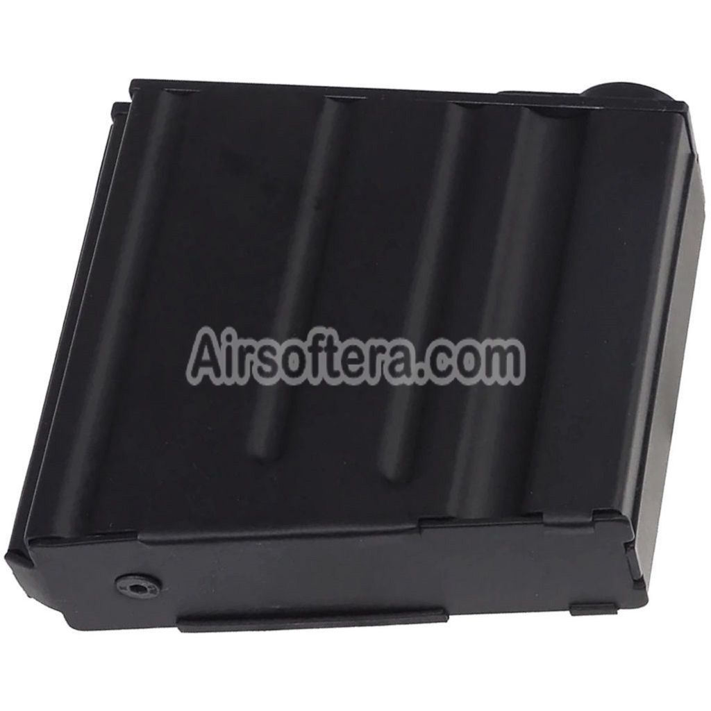 DOUBLE BELL 30rd Mid-Cap Magazine Short Type Suitable For DOUBLE BELL E&C JG Golden Eagle CYMA A&K G&P Tokyo Marui SR25 Series AEG Rifles Airsoft Black - AirsoftEra