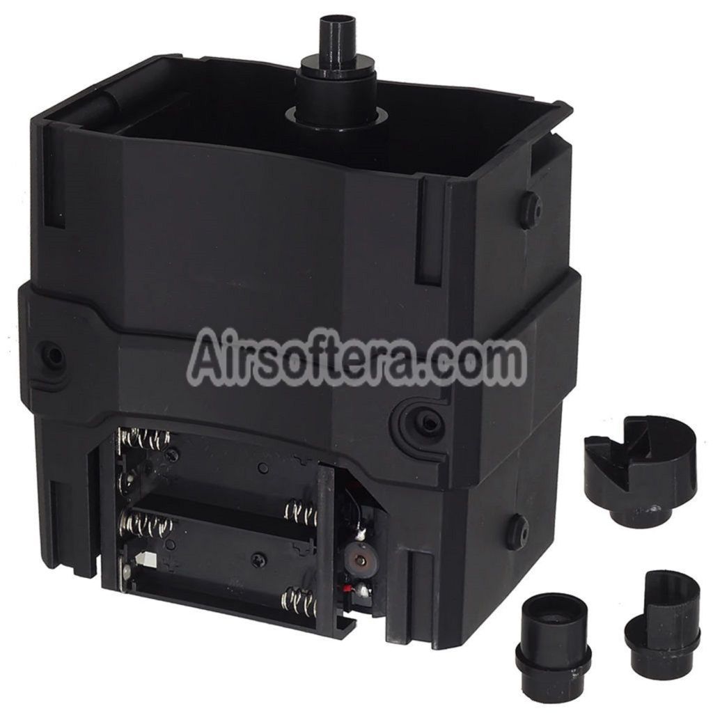 DOUBLE BELL Electric High Speed Auto BB Loader (1300rd) Suitable For 6mm AEG GBB Magazine Black - AirsoftEra