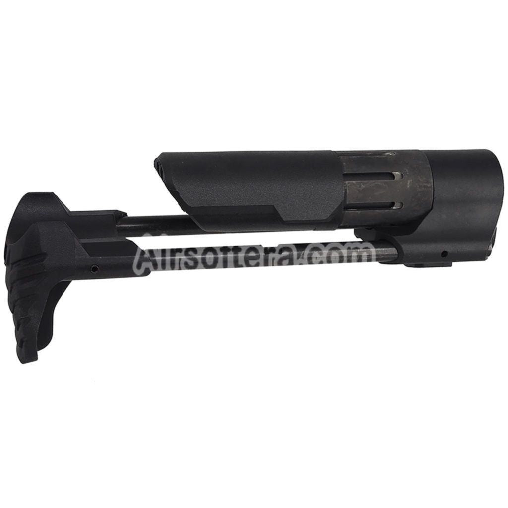 E&C PDW Stock Suitable For AR M4 M16 Series AEG Rifles Airsoft Black