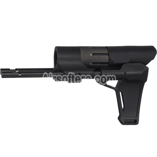 E&C PDW Stabilizer Suitable For AR M4 M16 Series AEG Rifles Airsoft Black