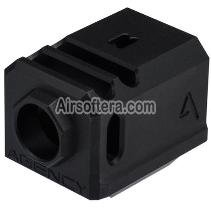 RWA Agency Arms 417 Dual Port Compensator -14mm CCW Counter-Clockwise Thread Suitable For G-Series GBB Pistols Airsoft
