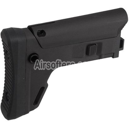 5KU ACR Style 7-Positions Side Folding Retractable Stock For CYMA CM040 AK104 AK105 AK74S Series AEG Rifles Airsoft Black - AirsoftEra