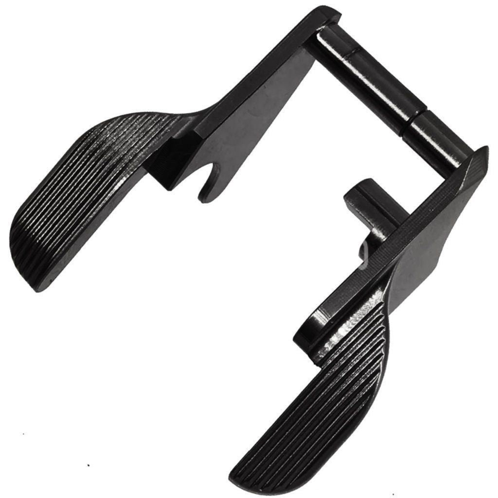 5KU CNC Stainless Steel Thumb Safety-Ambi For WE(WE-TECH) Tokyo Marui Hi-Capa Series GBB Pistols Airsoft Black - AirsoftEra