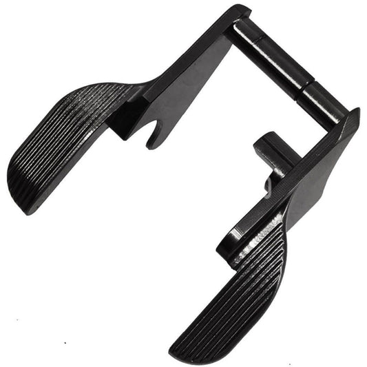 5KU CNC Stainless Steel Thumb Safety-Ambi For WE(WE-TECH) Tokyo Marui Hi-Capa Series GBB Pistols Airsoft Black - AirsoftEra